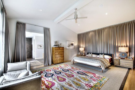 Interior - Master Bedroom for Modern House Plan #449-13 - 4 bed, 4.5 bath