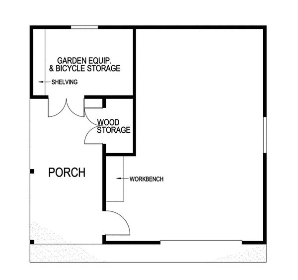 Traditional Floor Plan - Main Floor Plan #57-716