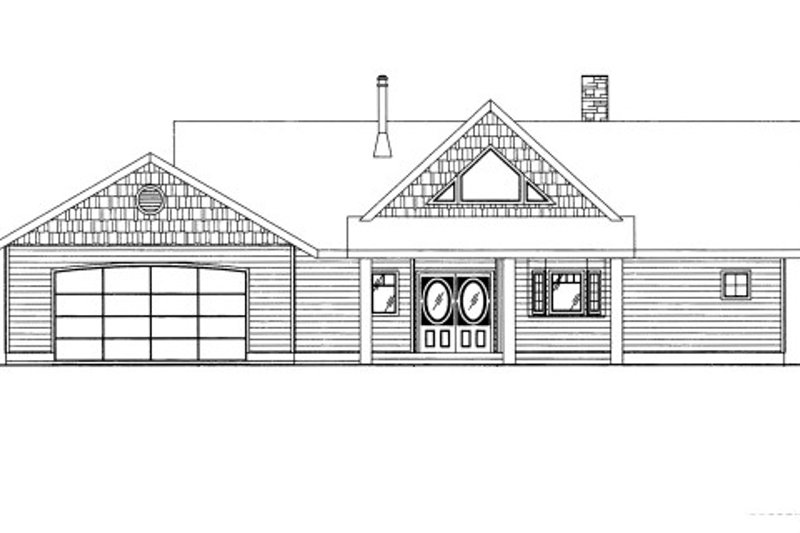 House Plan Design - Traditional Exterior - Front Elevation Plan #117-694