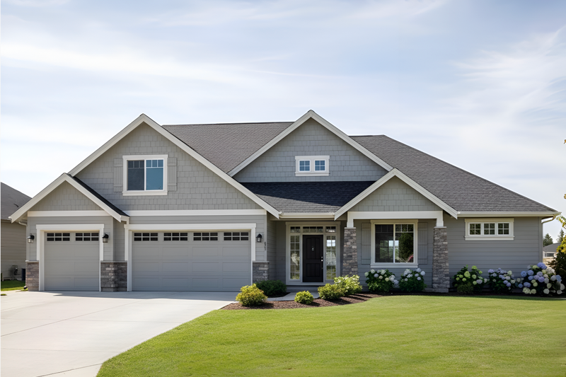 Home Plan - Exterior - Front Elevation 2 for Craftsman House Plan #112-323 - 6 bed, 3.5 bath