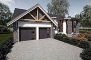Contemporary Style House Plan - 3 Beds 3.5 Baths 3803 Sq/Ft Plan #1101-48 Exterior 