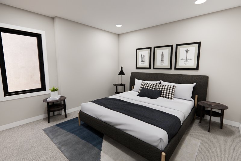 Home Plan - Interior - Bedroom for Modern House Plan #51-1281 - 5 bed, 3.5 bath