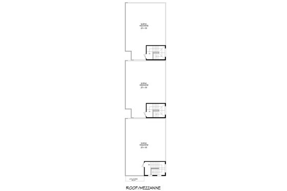Floor Plan - Upper Floor 2 for Modern House Plan #932-642 - 10 bed, 9 bath