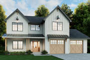 Farmhouse Style House Plan - 4 Beds 2.5 Baths 2272 Sq/Ft Plan #1093-4 