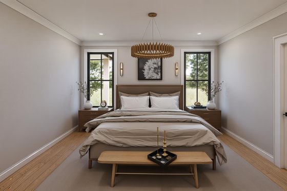 Interior - Master Bathroom for Farmhouse House Plan #1074-123 - 3 bed, 2 bath