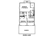 Ranch Style House Plan - 2 Beds 2.5 Baths 2009 Sq/Ft Plan #312-481 