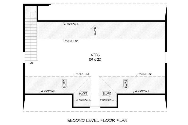 Home Plan - Floor Plan - Upper Floor for Country House Plan #932-1258, 0 bath