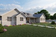 Ranch Style House Plan - 3 Beds 2 Baths 2562 Sq/Ft Plan #1060-170 
