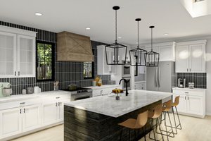 Interior - Kitchen for Modern House Plan #455-284 - 4 bed, 3.5 bath