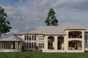 European Style House Plan - 6 Beds 6 Baths 8454 Sq/Ft Plan #17-3401 