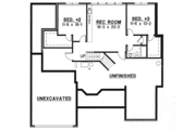 European Style House Plan - 4 Beds 3 Baths 2845 Sq/Ft Plan #67-322 