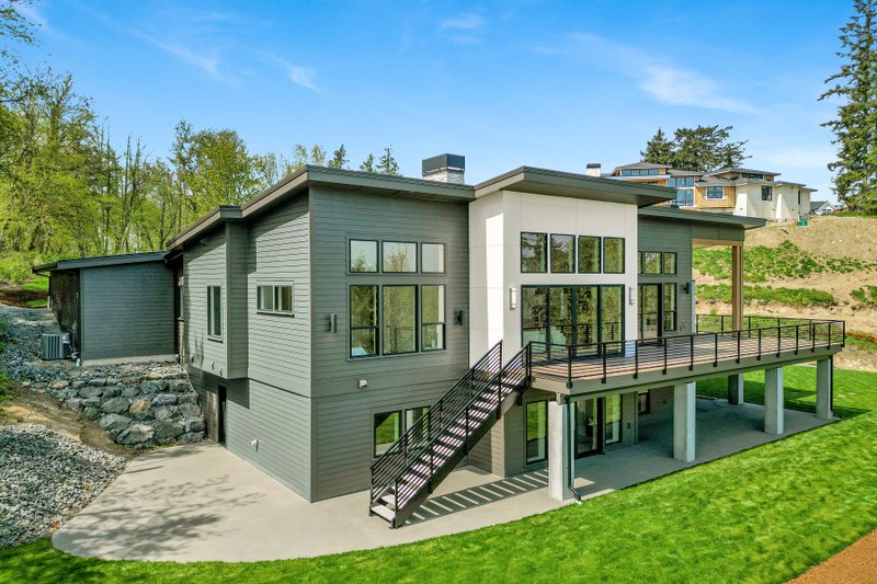 Home Plan - Photo 10 for Contemporary House Plan #1070-161 - 4 bed, 2.5 bath