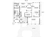 Mediterranean Style House Plan - 5 Beds 6.5 Baths 6116 Sq/Ft Plan #420-187 