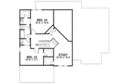 European Style House Plan - 3 Beds 2 Baths 2474 Sq/Ft Plan #67-713 