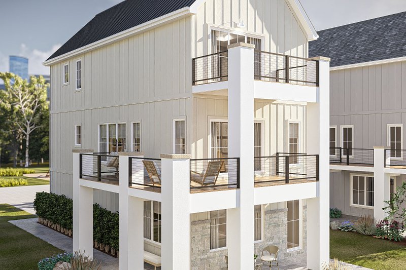 Home Plan - Exterior - Other Elevation 1 for Farmhouse House Plan #455-409 - 3 bed, 2.5 bath