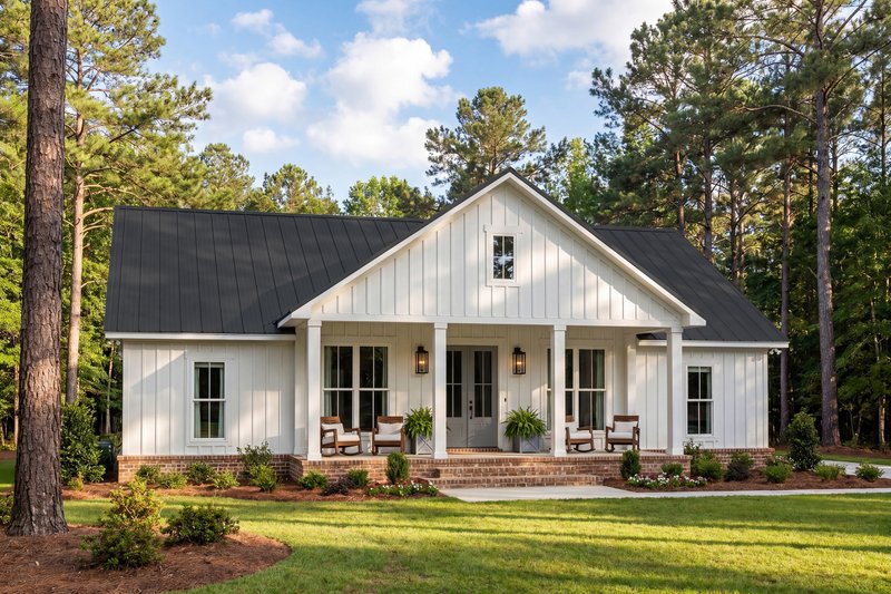 Dream House Plan - Exterior - Front Elevation 2 for Farmhouse House Plan #430-432 - 4 bed, 3 bath