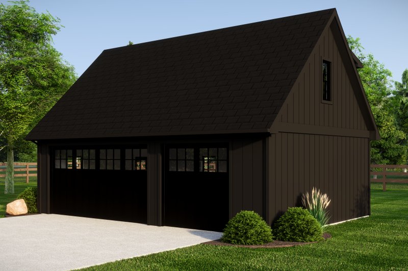 House Blueprint - Exterior - Other Elevation for Cottage House Plan #1064-291, 0 bath