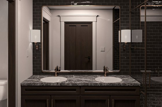 Interior - Master Bathroom for Modern House Plan #455-430 - 3 bed, 2.5 bath