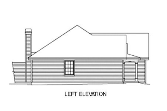 Exterior - Other Elevation for Traditional House Plan #57-142 - 3 bed, 2 bath