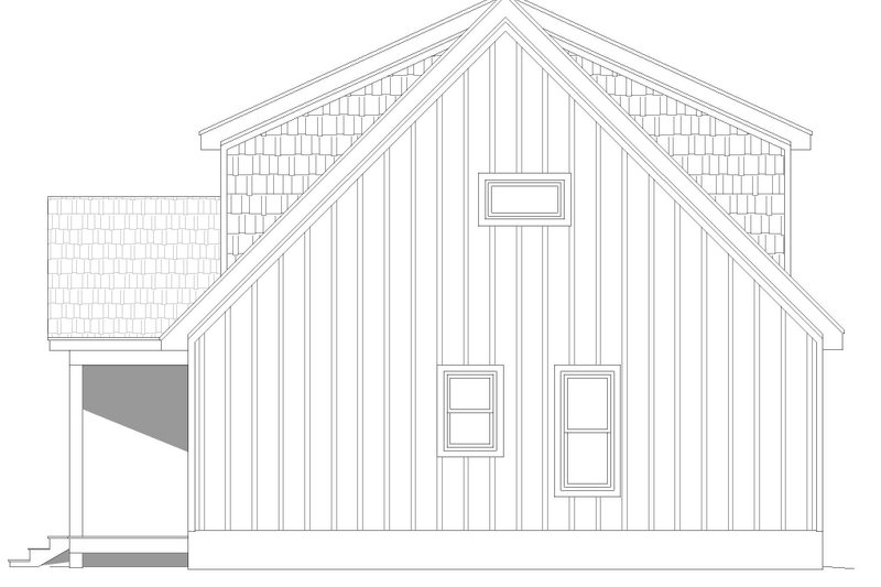 House Plan Design - Exterior - Other Elevation 1 for Traditional House Plan #932-440 - 3 bed, 2.5 bath