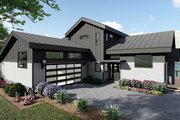 Contemporary Style House Plan - 4 Beds 3 Baths 4530 Sq/Ft Plan #932-1273 