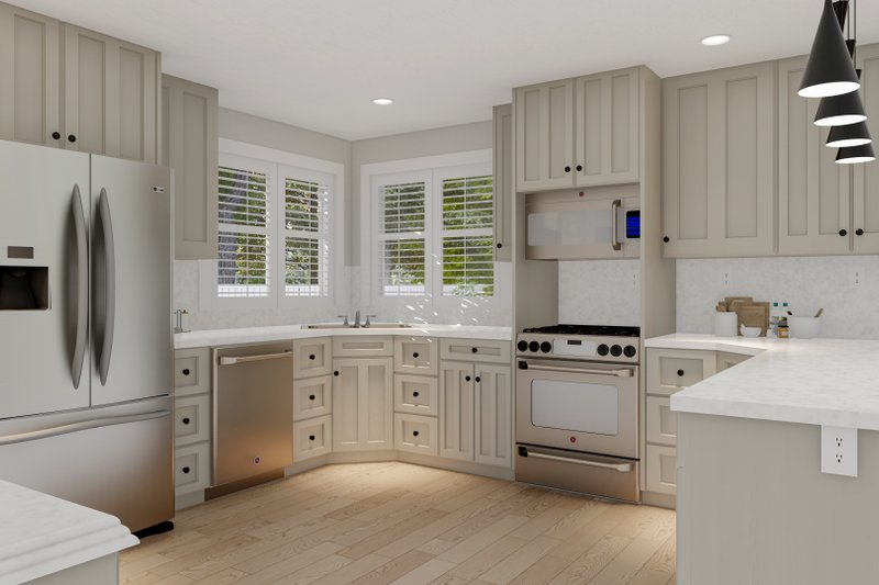 Dream House Plan - Interior - Kitchen 1 for Traditional House Plan #1060-252 - 3 bed, 2.5 bath