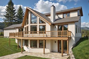 Modern Exterior - Front Elevation Plan #117-222