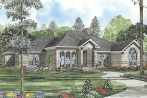 Traditional Exterior - Front Elevation Plan #17-585