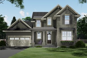 Traditional Exterior - Front Elevation Plan #51-1195