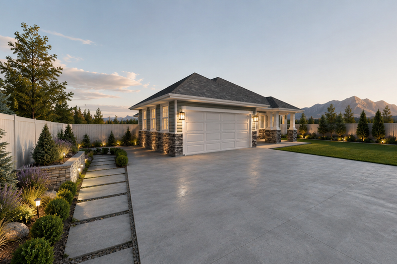 Architectural House Design - Exterior - Front Elevation 5 for Country House Plan #1060-498 - 3 bed, 2 bath