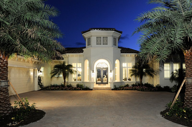 Dream House Plan - Exterior - Front Elevation 4 for Mediterranean House Plan #930-508 - 4 bed, 4.5 bath