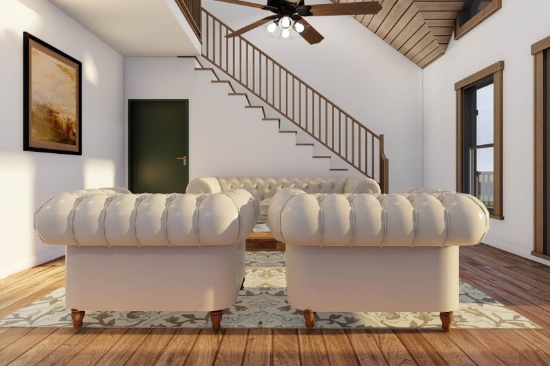 Architectural House Design - Interior - Family Room for Beach House Plan #923-414 - 3 bed, 2.5 bath