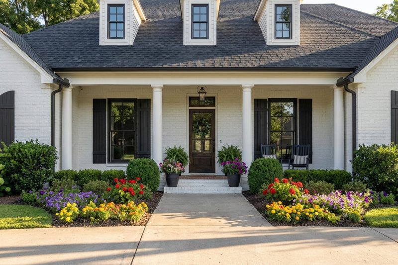 Dream House Plan - Exterior - Front Elevation 4 for Colonial House Plan #406-9616 - 3 bed, 3.5 bath