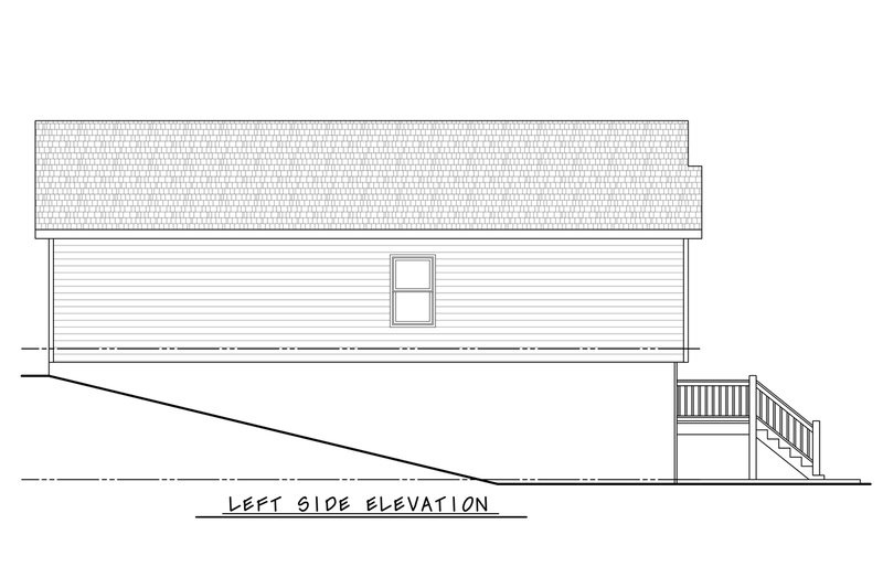 Home Plan - Exterior - Other Elevation for Traditional House Plan #20-2640 - 3 bed, 2 bath