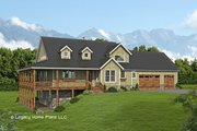 Southern Style House Plan - 3 Beds 2.5 Baths 2484 Sq/Ft Plan #932-580 