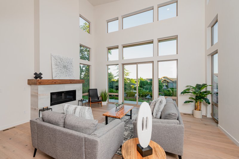 Dream House Plan - Interior - Family Room 6 for Contemporary House Plan #1070-14 - 3 bed, 2.5 bath