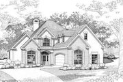 Traditional Style House Plan - 3 Beds 3 Baths 2288 Sq/Ft Plan #120-123 