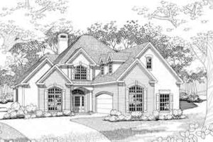 Traditional Exterior - Front Elevation Plan #120-123