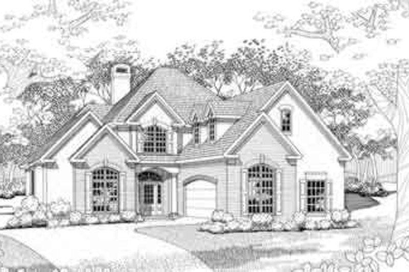 Traditional Style House Plan - 3 Beds 3 Baths 2288 Sq/Ft Plan #120-123