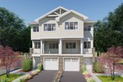 Craftsman Style House Plan - 3 Beds 3.5 Baths 3876 Sq/Ft Plan #126-276 