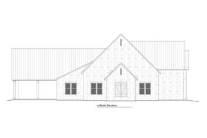 Exterior - Other Elevation for Farmhouse House Plan #1081-12 - 4 bed, 4.5 bath
