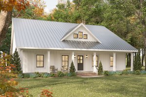 Farmhouse Exterior - Front Elevation Plan #44-283