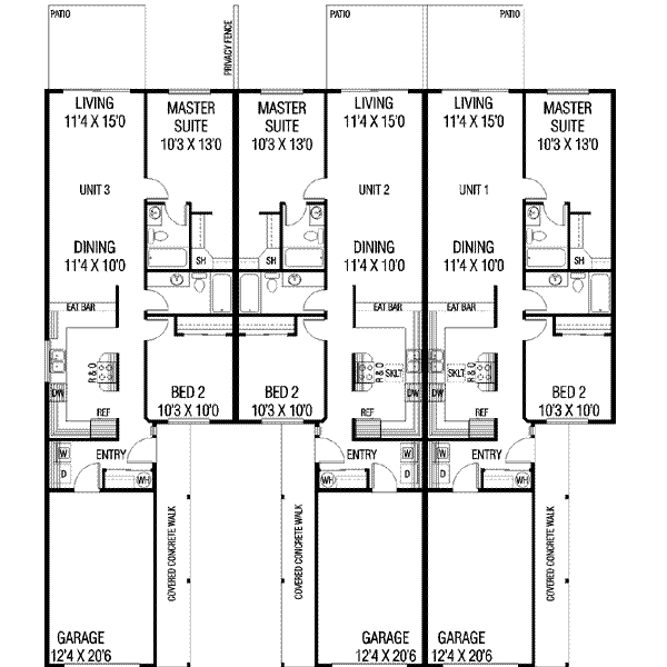 Traditional Floor Plan - Main Floor Plan #60-580