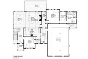 Traditional Style House Plan - 4 Beds 3.5 Baths 4657 Sq/Ft Plan #901-149 