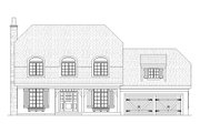 European Style House Plan - 3 Beds 2.5 Baths 2862 Sq/Ft Plan #901-6 