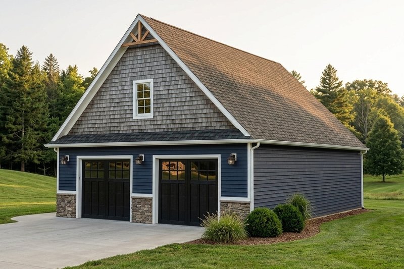 Home Plan - Exterior - Front Elevation 2 for Country House Plan #1064-256, 0 bath
