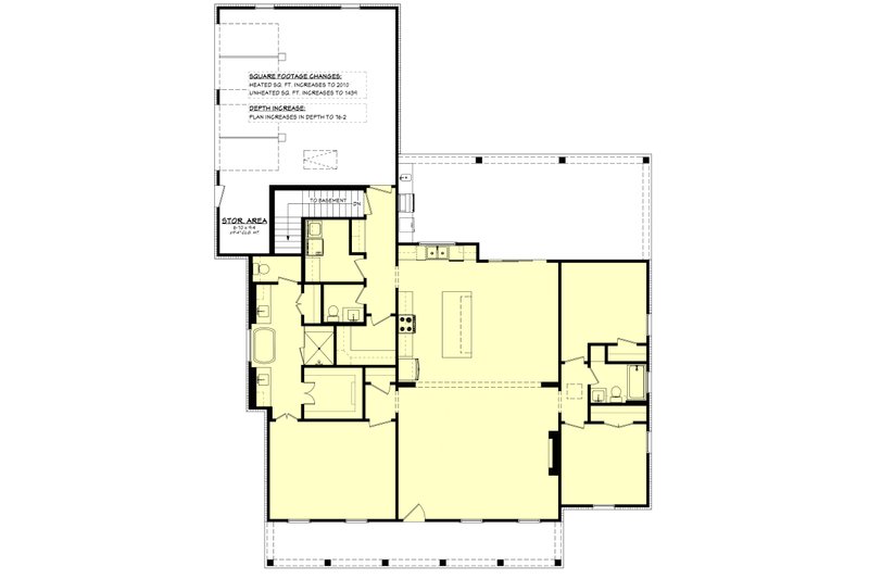 Architectural House Design - Floor Plan - Other Floor for Farmhouse House Plan #430-414 - 3 bed, 2.5 bath