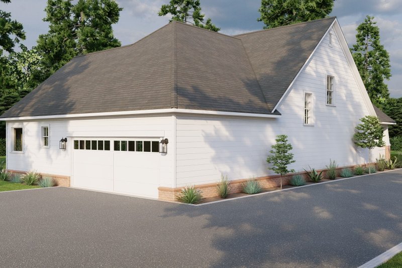 House Design - Exterior - Rear Elevation 2 for Craftsman House Plan #17-2063 - 3 bed, 2.5 bath
