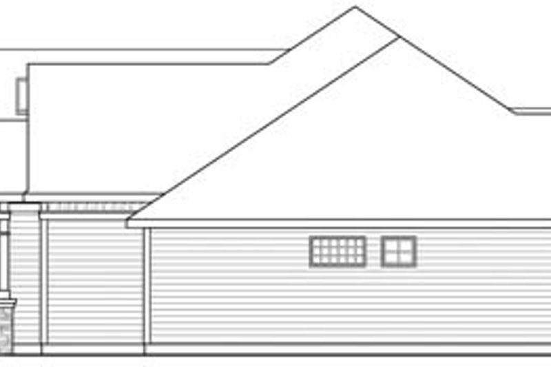 Home Plan - Exterior - Other Elevation 1 for Craftsman House Plan #124-846 - 3 bed, 2.5 bath