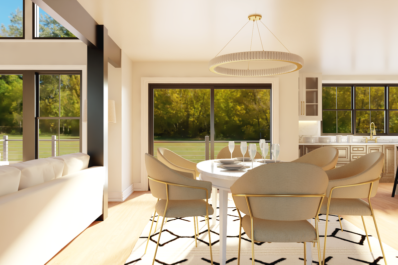 Dream House Plan - Interior - Dining Room for Modern House Plan #1064-454 - 3 bed, 2.5 bath